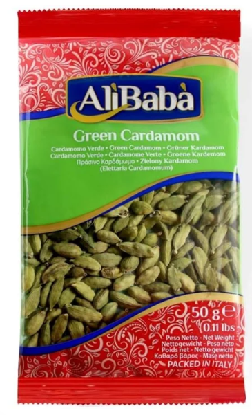 Green Cardamom (Elaichi) - Ali Baba