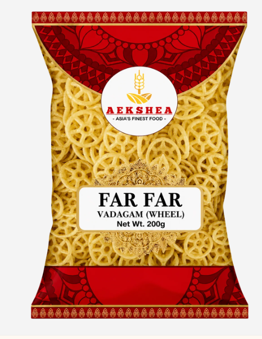 Aekshea FAR FAR Papad (Vadagam Wheel) (200g)