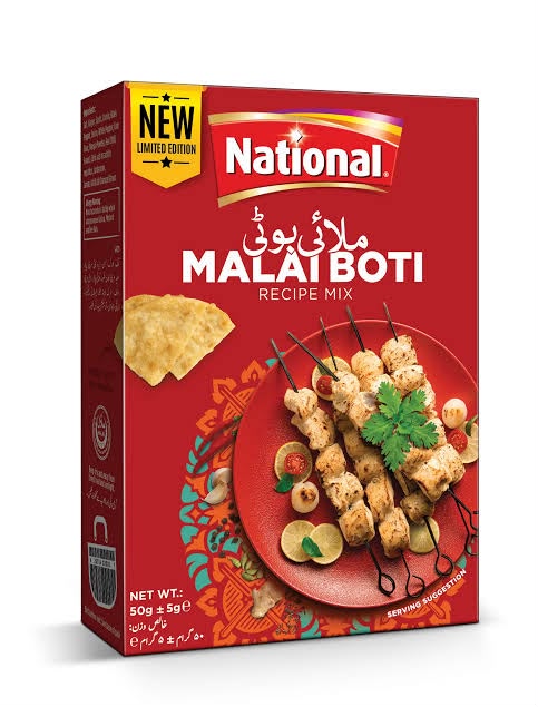 National Malai Botti Recipe mix