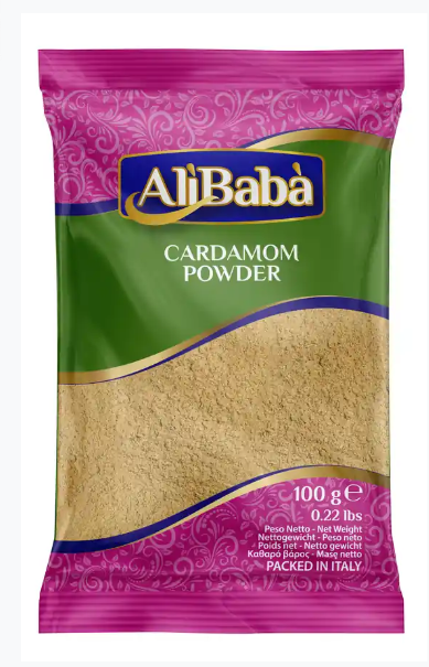 CARDAMOMS GREEN PWD ALI BABA 100G